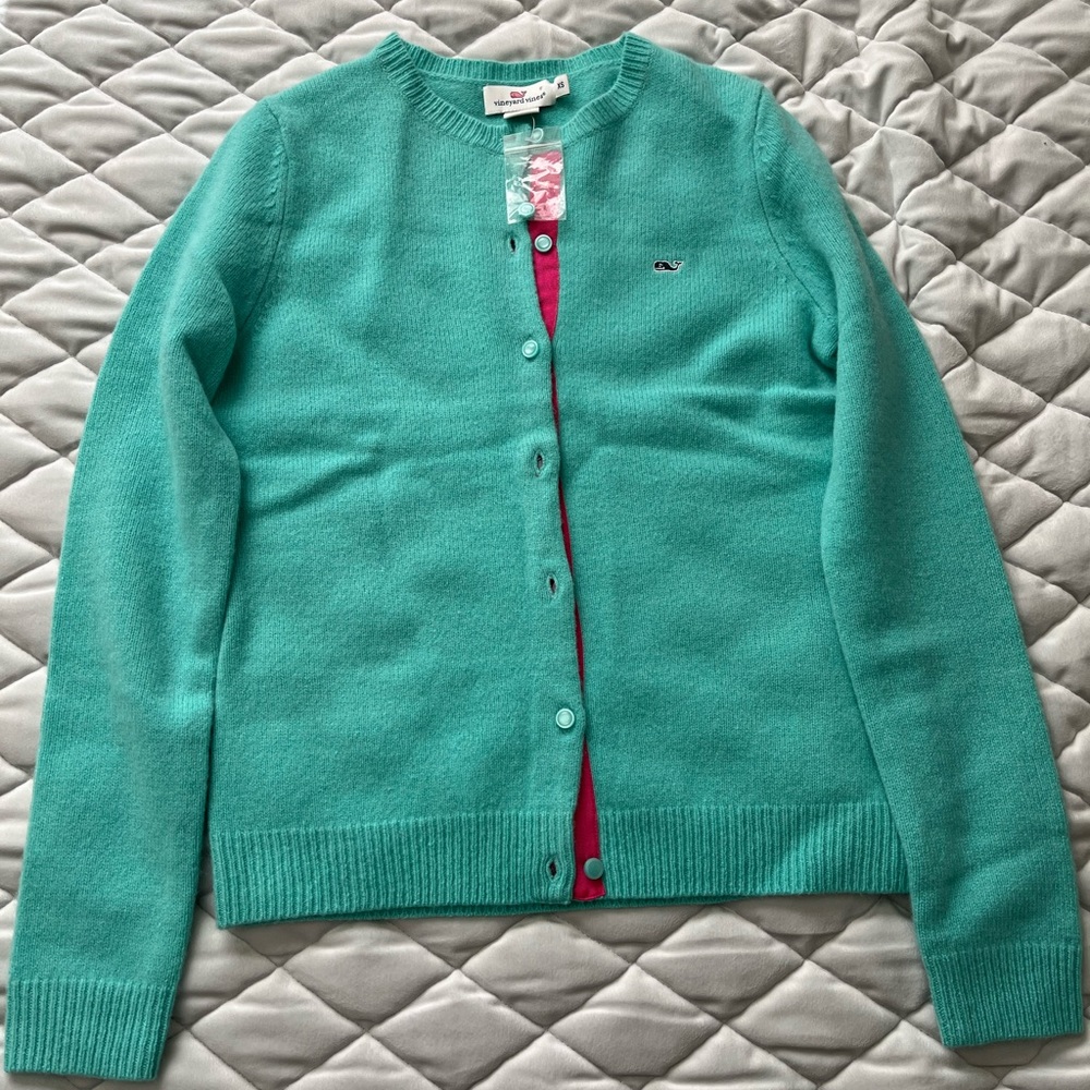 Vineyard wool cardigan